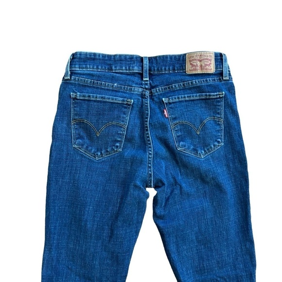 Levi’s 711 Skinny Distressed Blue Jeans Stretch Denim Classic Feminine Women/ 28 - Picture 4 of 16
